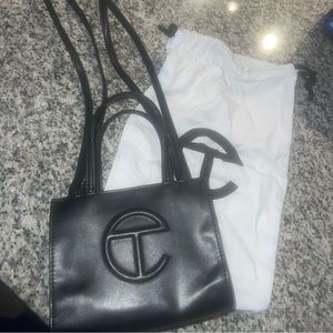 Authentic small Telfar bag comes with dust bag